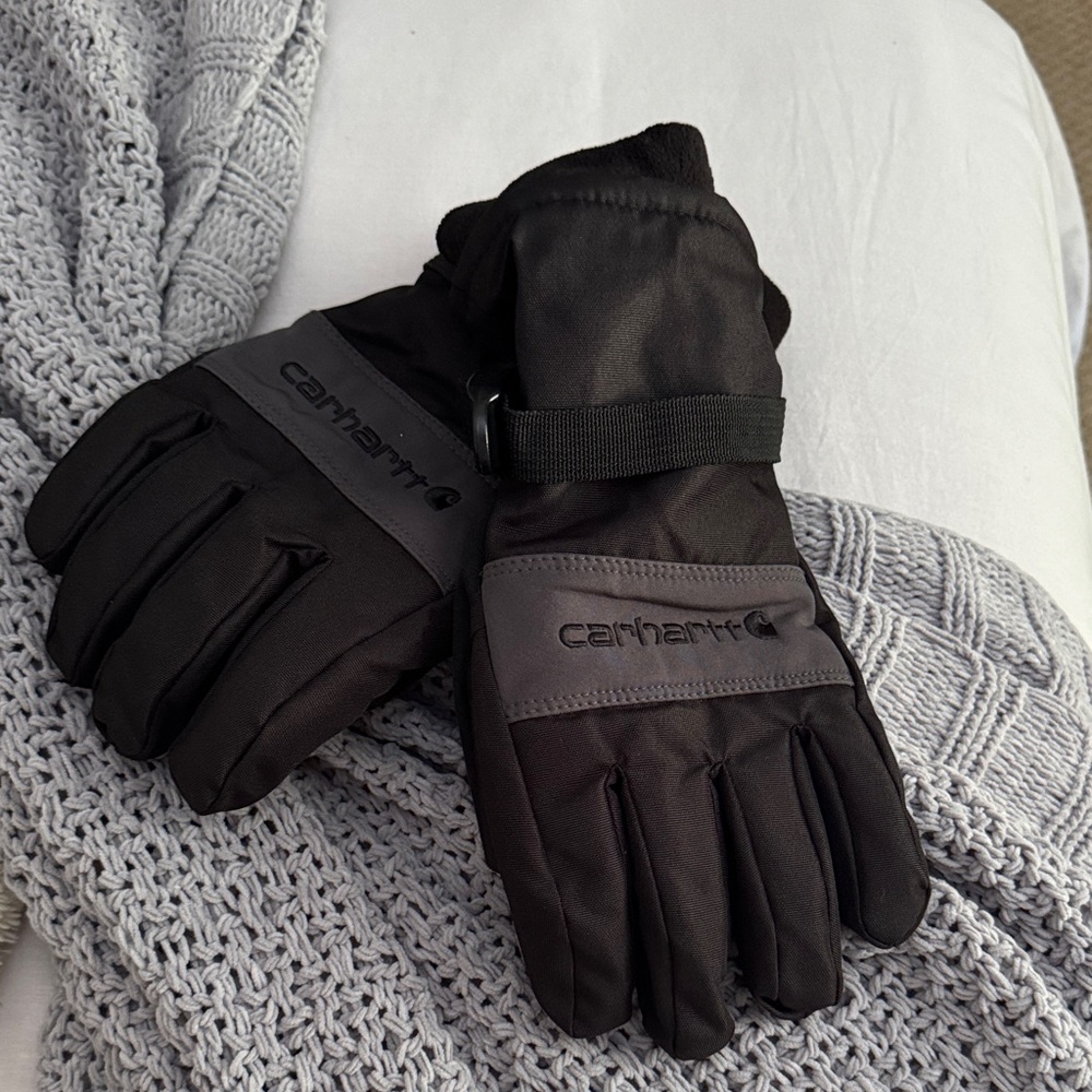 Carhartt Men's Black Winter Gloves
